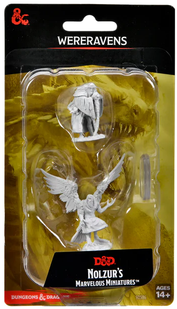 Dungeons & Dragons: Nolzurs Marvelous Miniatures: Wereravens 90586